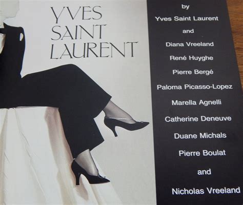 yves saint laurent boek|ysl book.